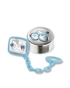Set Spilla Portaciuccio e Portadentino Scarpette Blu
