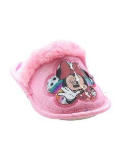 Ciabatte Pantofola Minnie con pelo Rosa