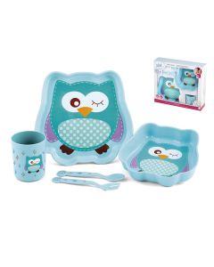 Set Pappa 5 Pezzi Gufetto Lulabi