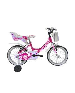 Bicicletta bambina Sport 1 Fuxia 16 pollici