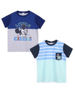 Pack 2 magliette Baby Mickey assortito