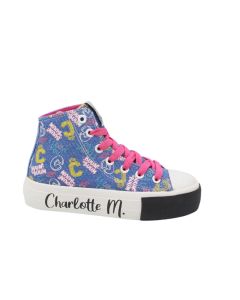 Sneakers alte Primavera Estate Charlotte M Denim