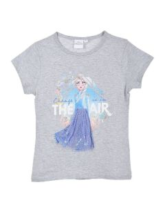 T-Shirt Grigia Elsa Frozen