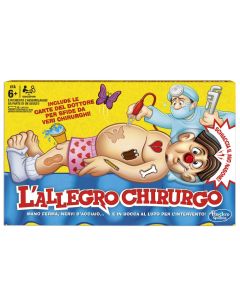 Hasbro Gaming L'Allegro Chirurgo Gioco Da Tavolo per bambini
