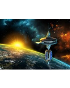 Maxi Decorazione Murale Per la Cameretta Spazio