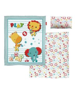 Completo Lettino in cotone Fisher-Price
