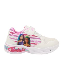 Sneakers Con Luci Primavera Estate Bianco Barbie