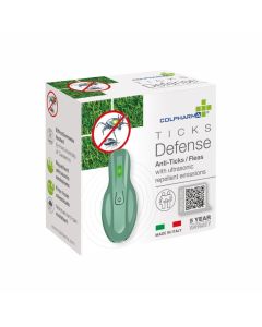Colpharma Antizecche e Pulci Ultrasuoni Trekking per Persone – Dispositivo Repellente Portatile