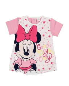 Minnie Pagliaccetto Neonata Bianco e Rosa Ellepi