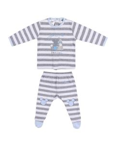 Tutina 2 pezzi con ghette Mickey Mouse Hello Friend