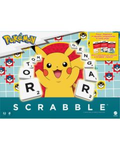 Pokémon Scrabble il Gioco da Tavolo delle parole crociate con 50 sfide dei personaggi Pokemon Mattel Games
