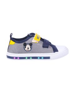 Scarpa in tela con luci Mickey Mouse