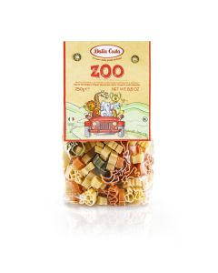 Dalla Costa Pasta Zoo tricolore con pomodoro e spinaci confezione risparmio 12x250 grammi