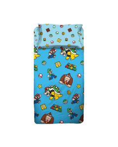 Supermario Completo Lenzuola Singolo