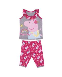 Completo maglia e pantaloncini Peppa Pig