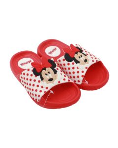 Ciabatte Tridimensionali Minnie Rosse