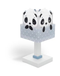 Lampada da comodino Panda Azzurro
