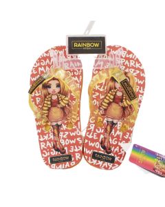 Ciabatte Infradito Rainbow High arancio