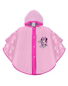 Perletti Poncho Mantellina Pioggia Minnie Taglia Unica 3-6anni