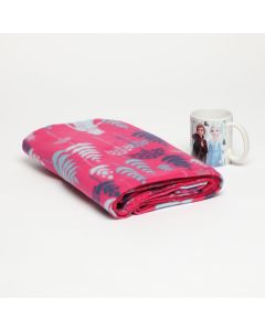 Set Regalo Tazza con Plaid Frozen 2