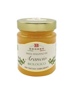 Brezzo Miele Biologico Italiano di Arancio 350 gr