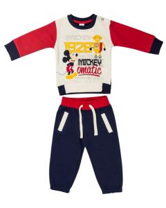 Ellepi Completo bimbo felpa e pantaloncino Disney Mickey Mouse
