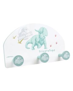 Mensola appendiabiti in legno Jurassic World