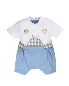 Ellepi Pagliaccetto Neonato con Ricamo in Jersey