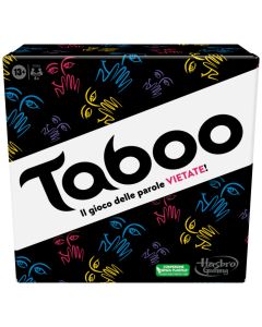 Hasbro Gaming Taboo con Buzz, timer e scorepad digitali Gioco da Tavolo