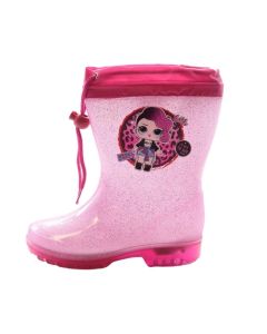 LOL Surprise Stivaletti Pioggia con Luci Rosa