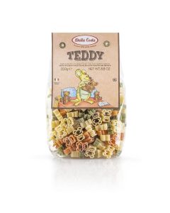 Dalla Costa Pasta Teddy tricolore con pomodoro e spinaci Confezione risparmio 12 x250 grammi