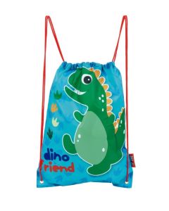 Zainetto leggero sacca scarpe Dinosauro