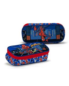 Spiderman Astuccio Scuola Ovale