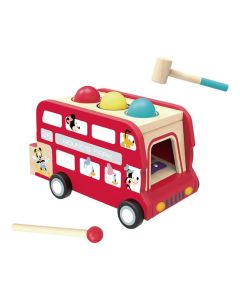 Bus Musicale in legno Mickey Mouse
