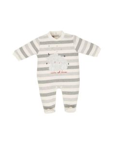 Ellepi Tutina in Tessuto a maglia Rigata