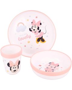 Set pappa antiscivolo Minnie Disney Baby
