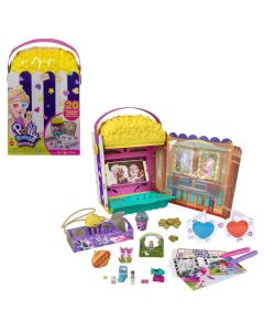 Polly Pocket Box Cinema Cofanetto a Forma di Popcorn