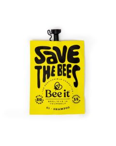 Bee it Shampoo Nutriente Capelli Danneggiati 50ml – Elasticità e Morbidezza, 100% Naturale, Eco-Pack