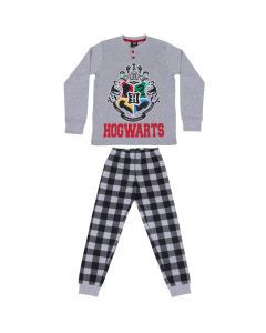 Pigiama Lungo Harry Potter Grigio