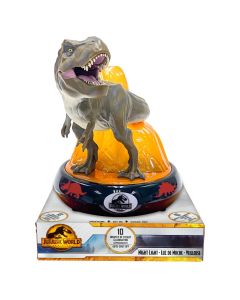 Lampada da Comodino Led 3D Jurassic World T Rex