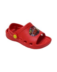 Sandalo Sabot Aperto Cars Rosso