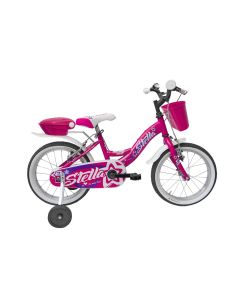 Bicicletta bambina Sport 1 Stella Fuxia 16 pollici