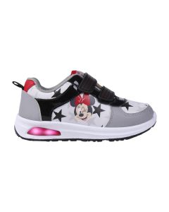 Scarpe Minnie con strappi e luci Grigio