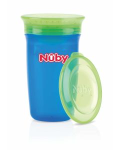 Nuby Tazza Wonder Cup Anti-Goccia Azzurra