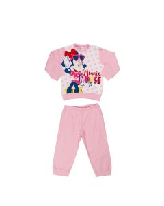 Minnie Pigiama in Jersey di Cotone Ellepi Rosa