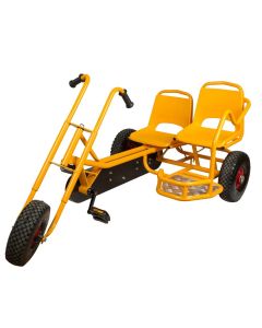 Triciclo con sedile per ospite Harley