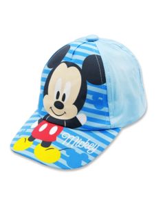 Cappellino con visiera Mickey Mouse Azzurro