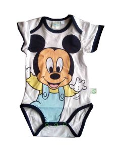 Set di 2 Body Neonato Disney Mickey Mouse, Estivo, da 1 a 24 mesi