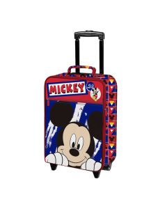 Mickey Trolley da Viaggio Valigia Semirigida