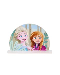Disney Frozen Mensola dal Parete in Legno Elsa e Anna